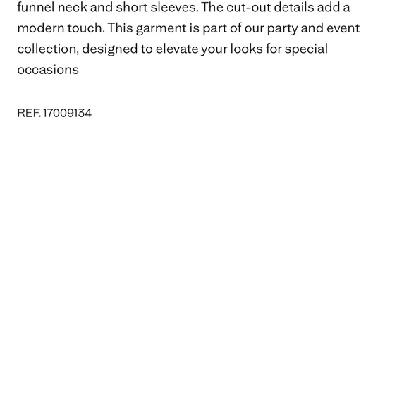 NWT Mango Black Cut-Out Short Sleeve Top - Picture 8 of 8